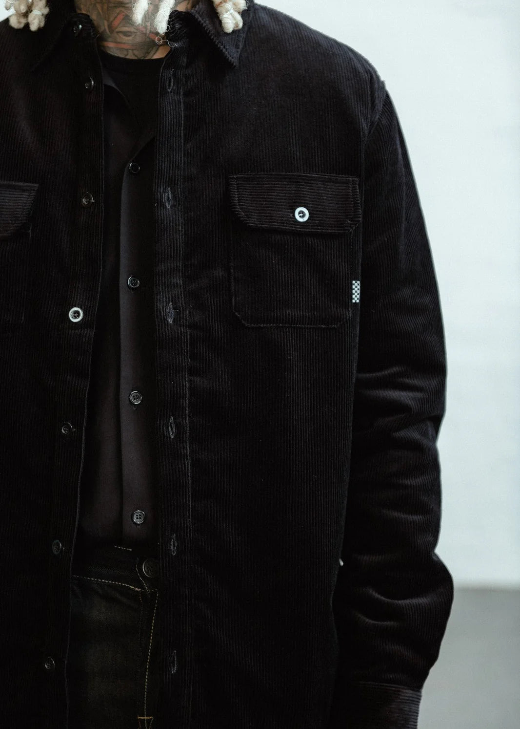 Dorsey Black Overshirt by Chet Rock