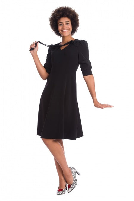 Gals Night Black Dress by Banned