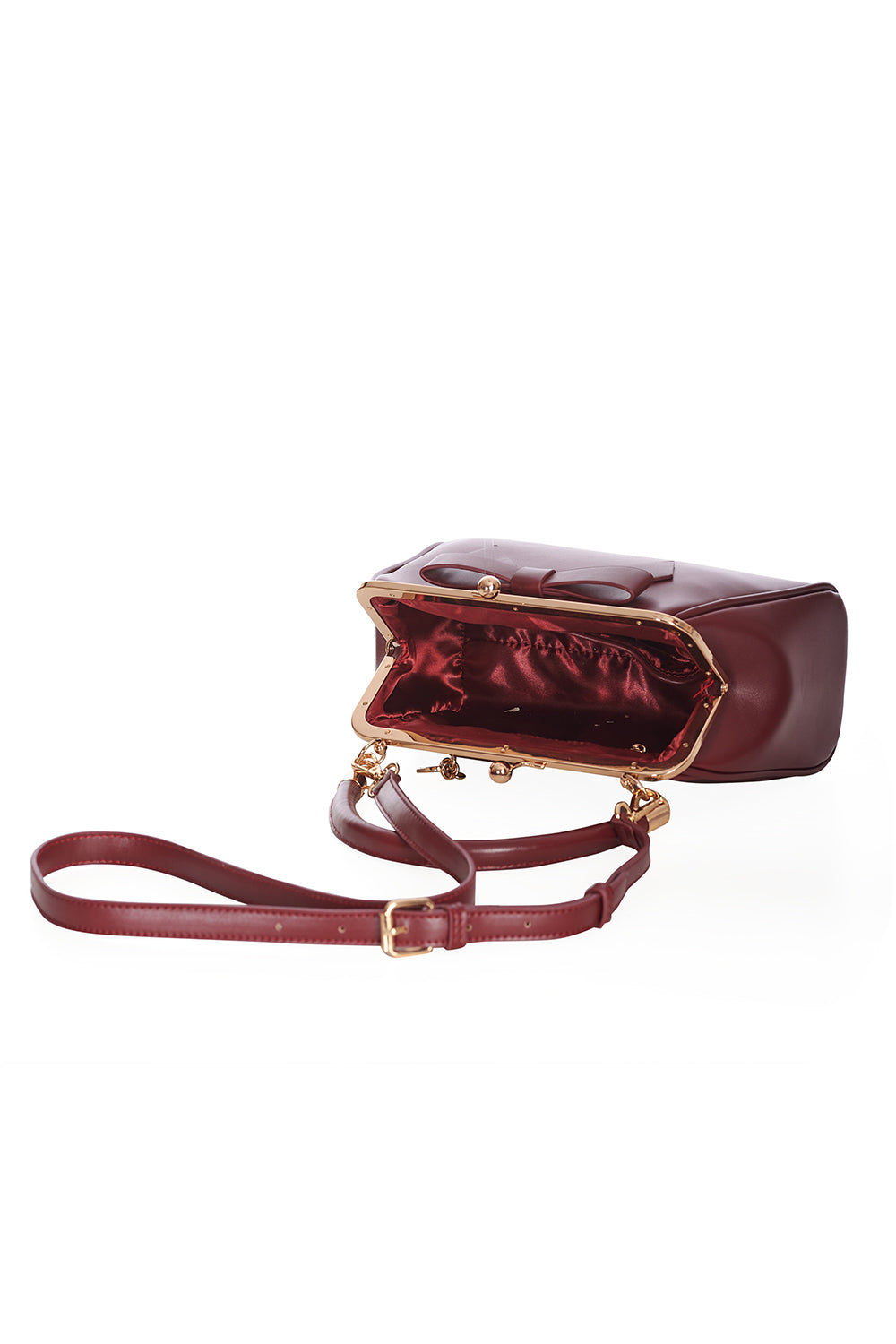 Daydream Handbag in Burgundy by Banned Retro