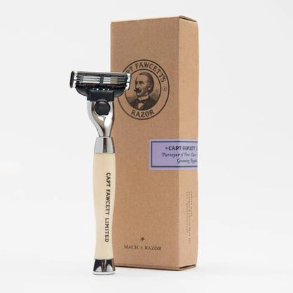 Finest Hand Crafted Safety Razor by Captain Fawcett