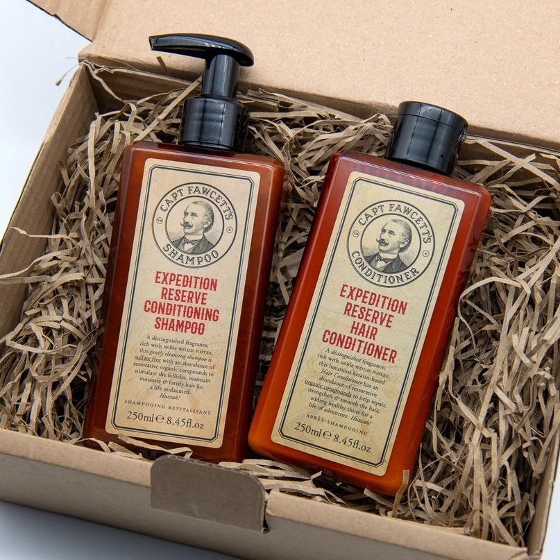 Expedition Reserve Hair Care Gift Set by Captain Fawcett