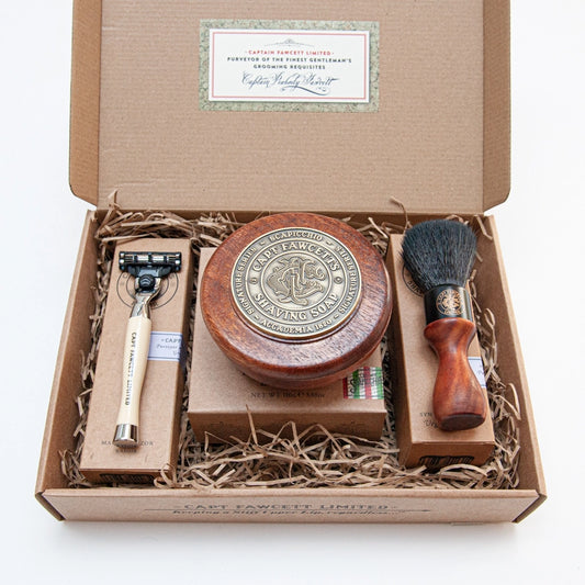 Scapicchio Shaving Gift Set by Captain Fawcett