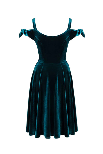 Carrie Evening Dress by Hell Bunny