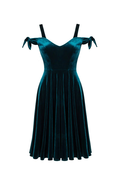 Carrie Evening Dress by Hell Bunny