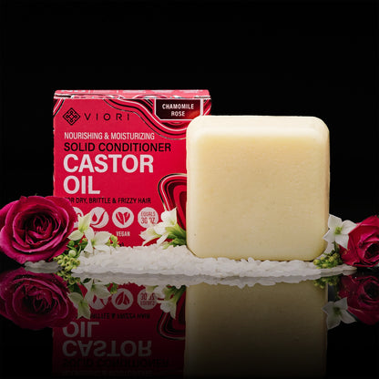Castor Oil Shampoo / Conditioner Bar by Viori