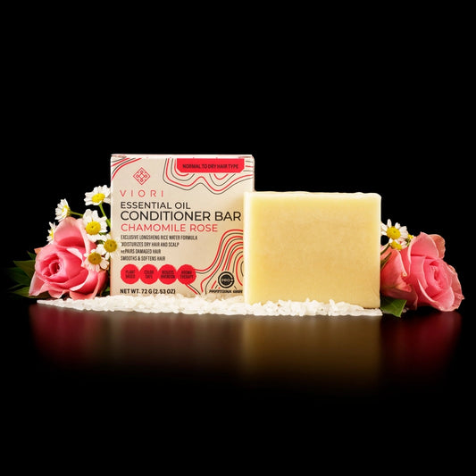 Chamomile Rose Essential Oil Conditioner Bar