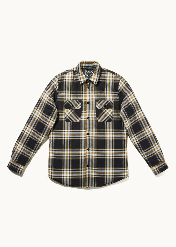 Flannel Checked Overshirt by Chet Rock