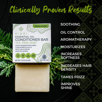 Tea Tree Mint Essential Oil Conditioner Bar