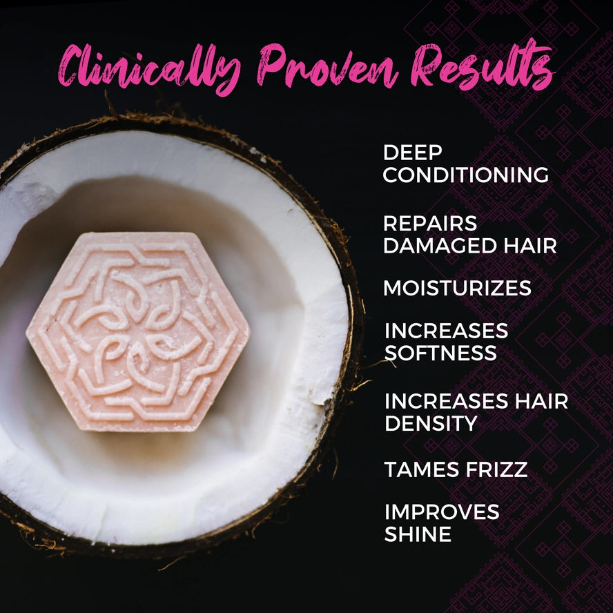 Advanced Repair & Moisture Shampoo Bar | Coconut Bliss