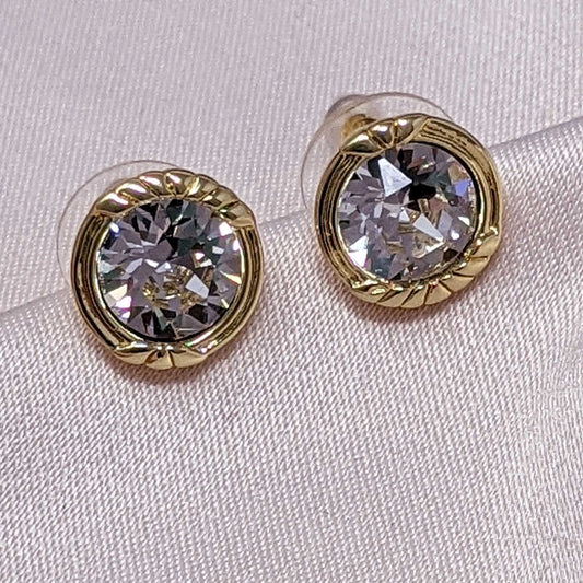 Cordelia Swarovski ®️ Crystal Stud Earrings by Lovett & Co