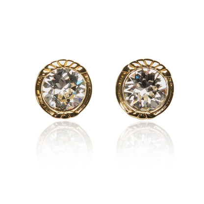 Cordelia Swarovski ®️ Crystal Stud Earrings by Lovett & Co