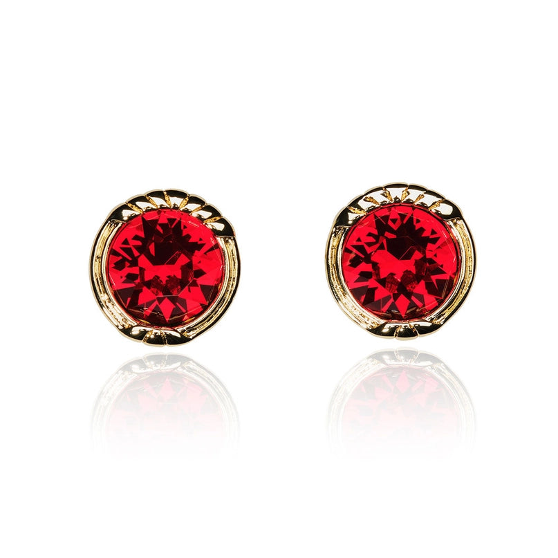 Cordelia Swarovski ®️ Crystal Stud Earrings by Lovett & Co