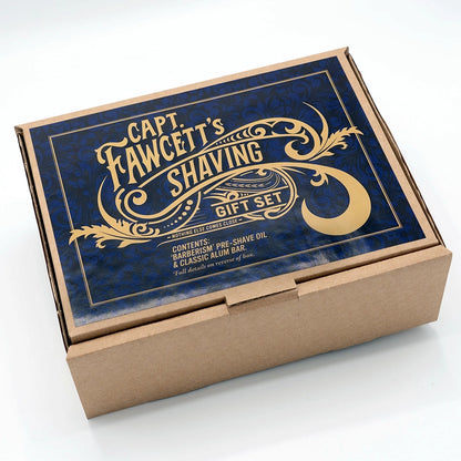 Captain Fawcett's Shaving Gift Set for Men