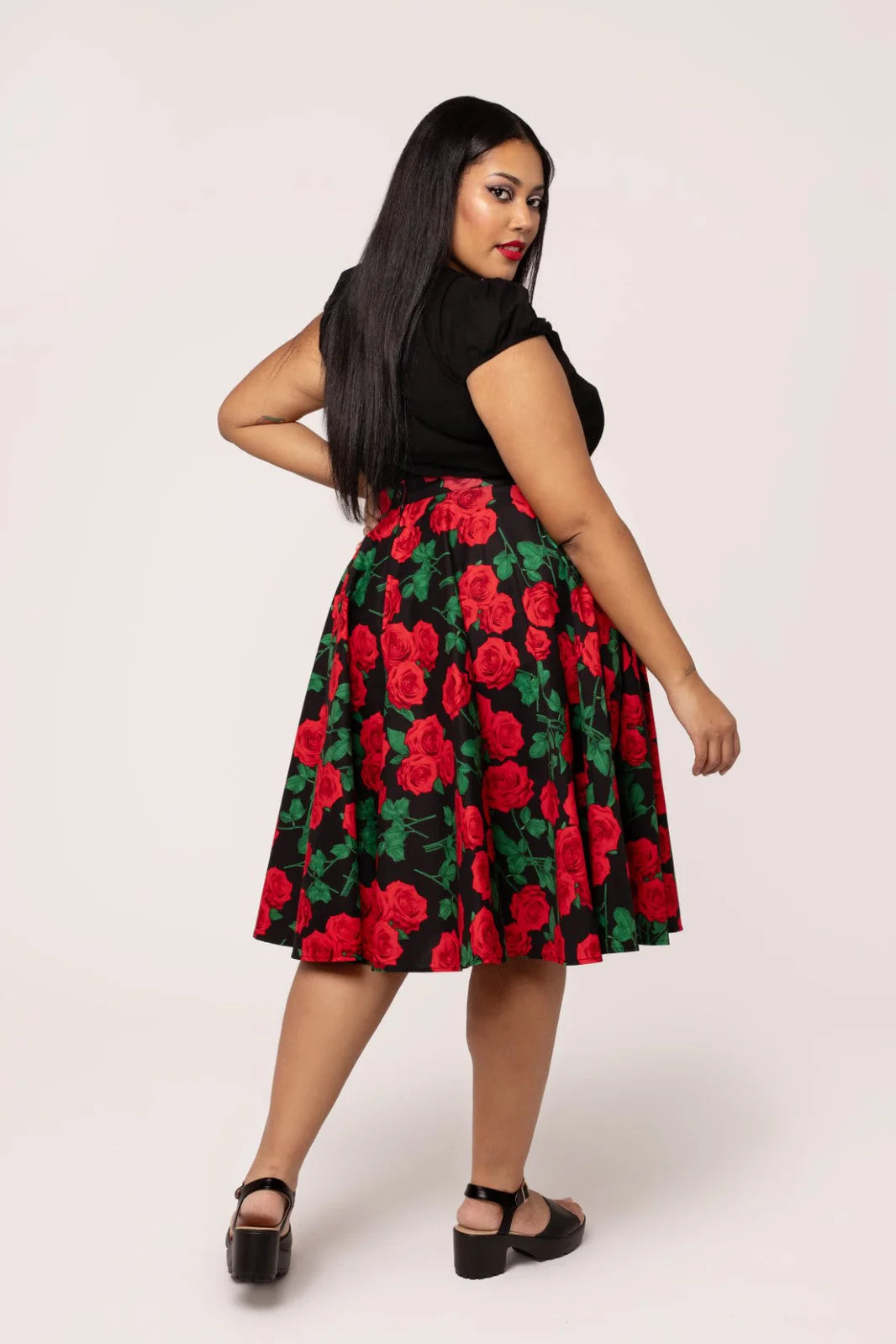 Dolce Vita 50s Skirt by Hell Bunny