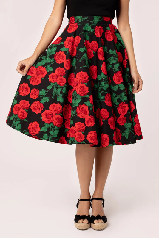 Dolce Vita 50s Skirt by Hell Bunny