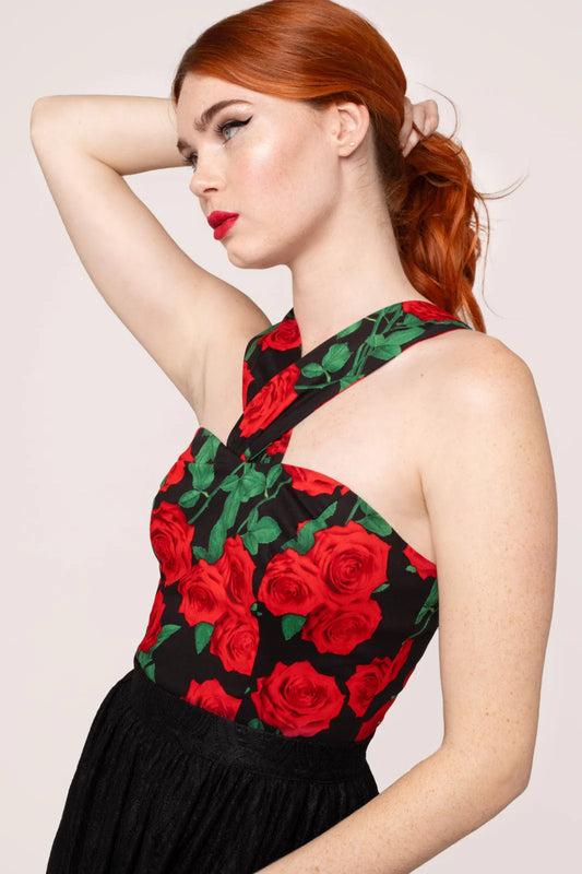 Dolce Vita Top by Hell Bunny - Lemonie Boutique