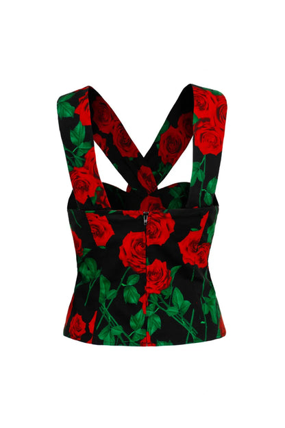 Dolce Vita Top by Hell Bunny - Lemonie Boutique