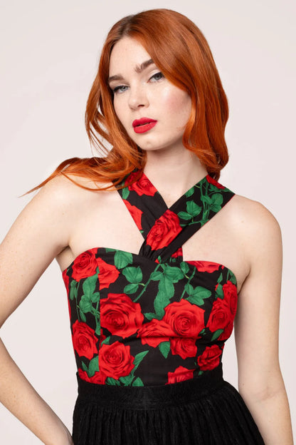 Dolce Vita Top by Hell Bunny - Lemonie Boutique