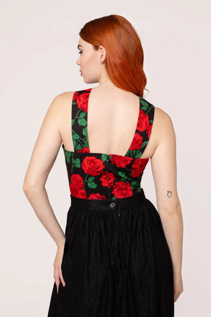 Dolce Vita Top by Hell Bunny - Lemonie Boutique