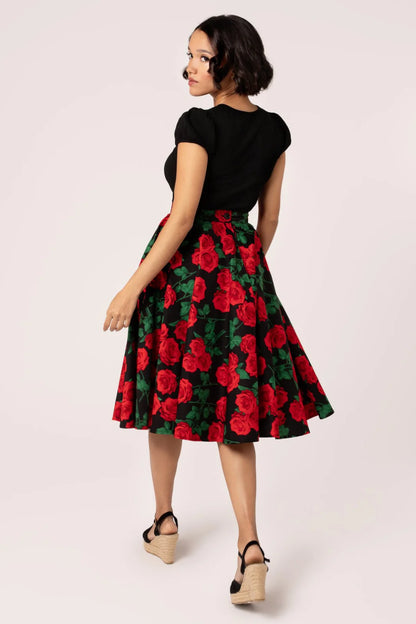 Dolce Vita 50s Skirt by Hell Bunny