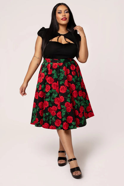 Dolce Vita 50s Skirt by Hell Bunny