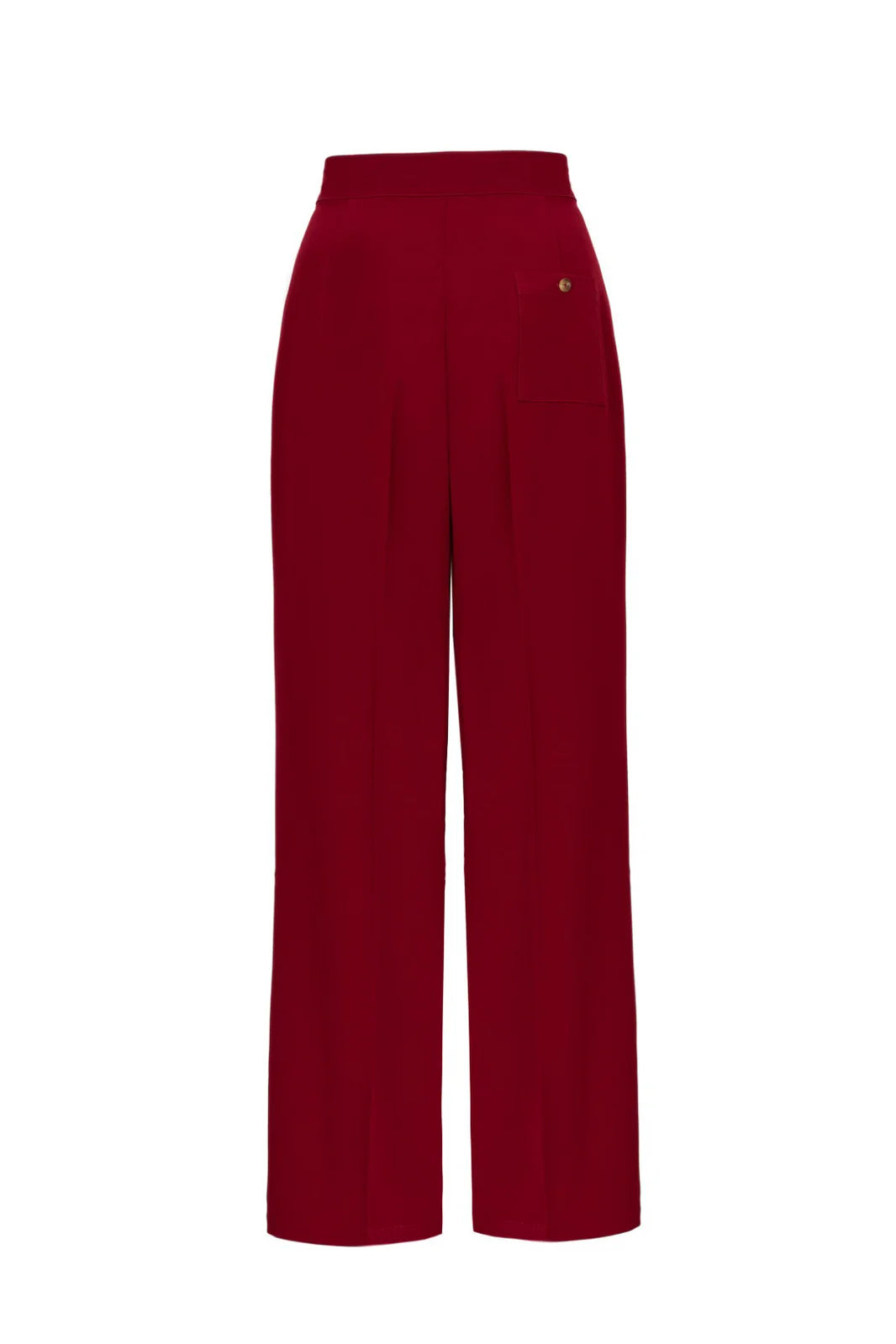 Ginger 50s Trousers in Red by Hell Bunny