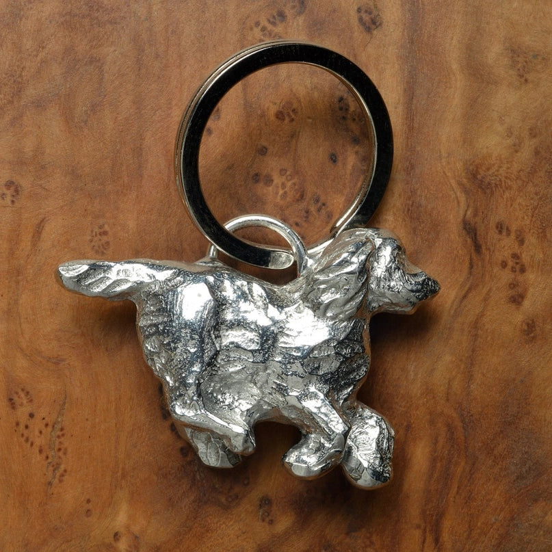 Spaniel Keyring by Glover & Smith