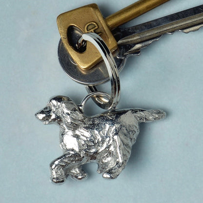 Spaniel Keyring by Glover & Smith