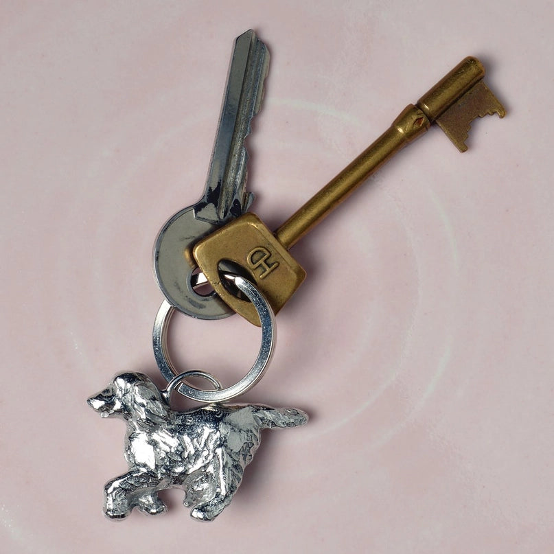 Spaniel Keyring by Glover & Smith