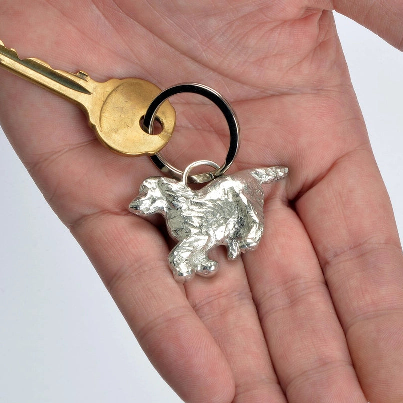 Spaniel Keyring by Glover & Smith