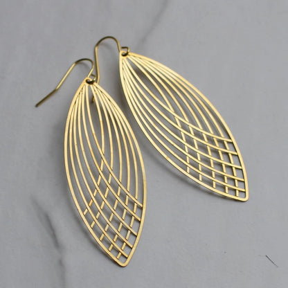 Art Nouveau Drop Earrings