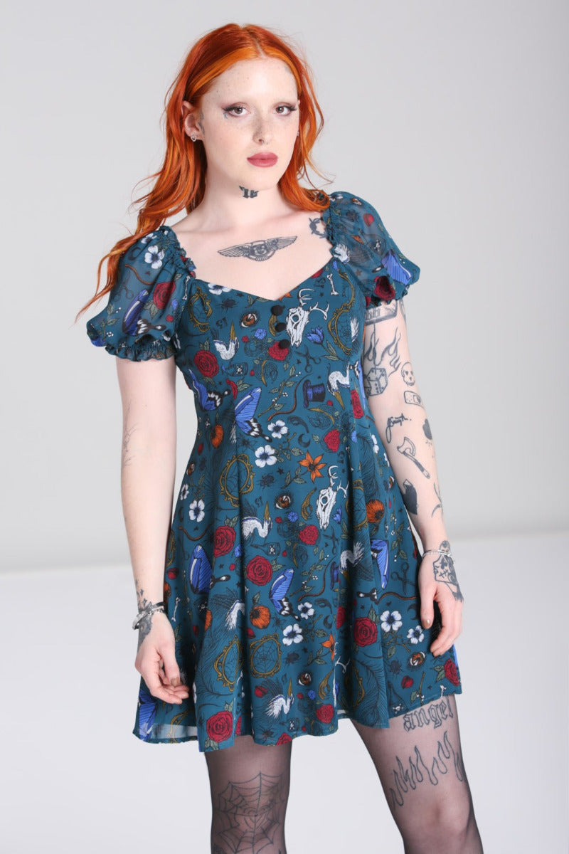 Sianna Mini Dress by Hell Bunny