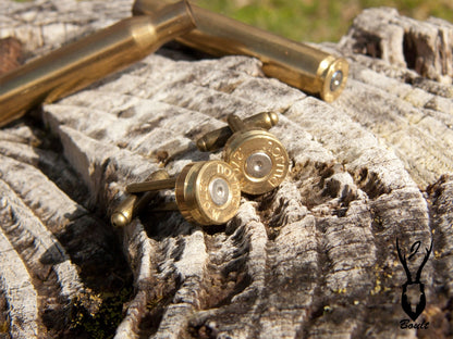 Upcycled Bullet Cufflinks by J Boult Designs