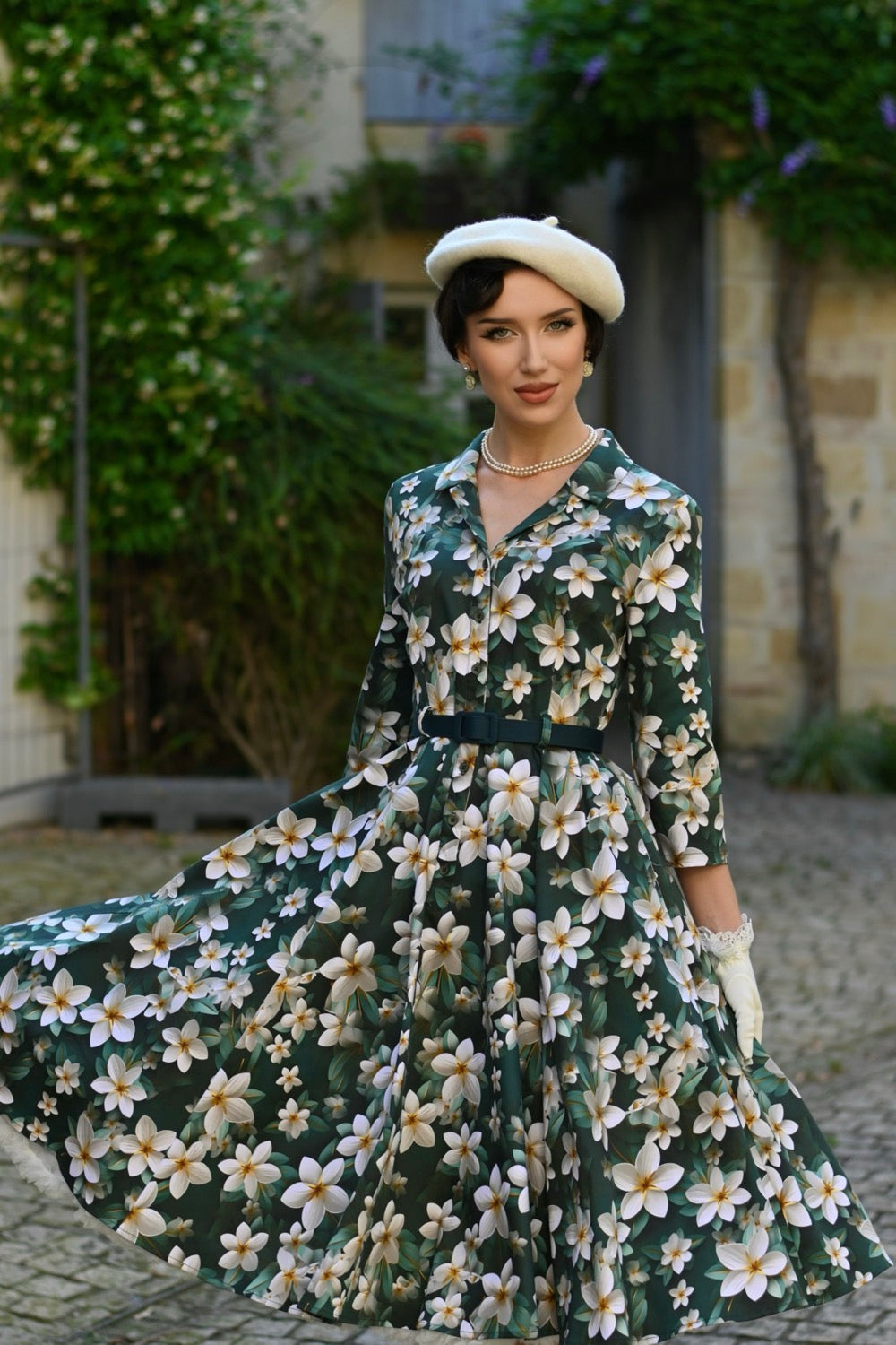 Skye Fit and Flare Dress by Hearts and Roses