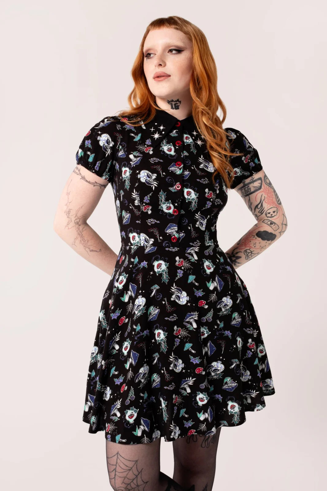 Amanita Mini Dress by Hell Bunny