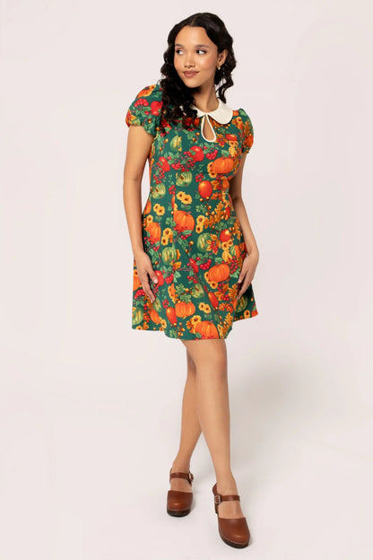 Autumn Mini Dress by Hell Bunny