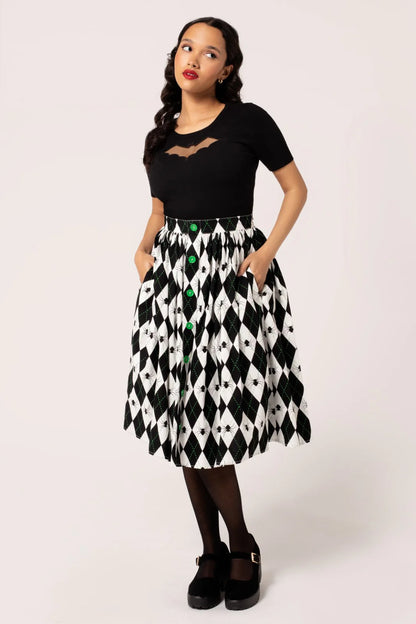 Regina Skirt by Hell Bunny