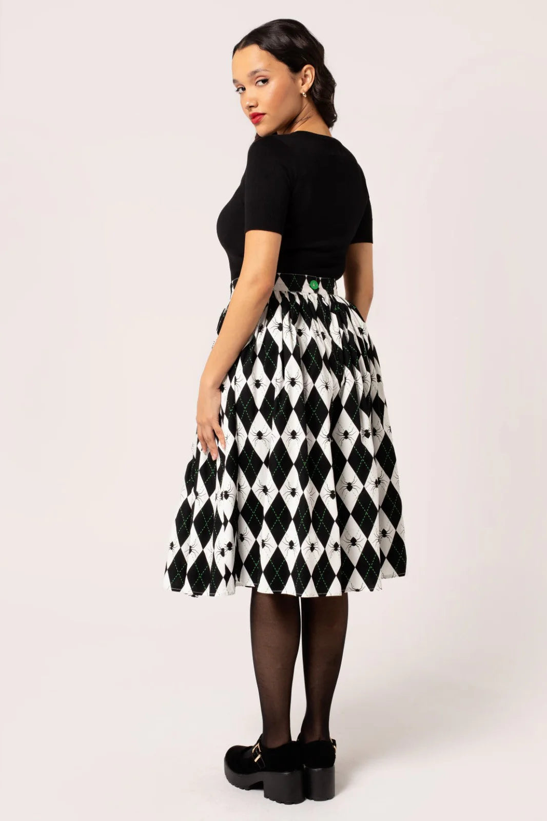 Regina Skirt by Hell Bunny