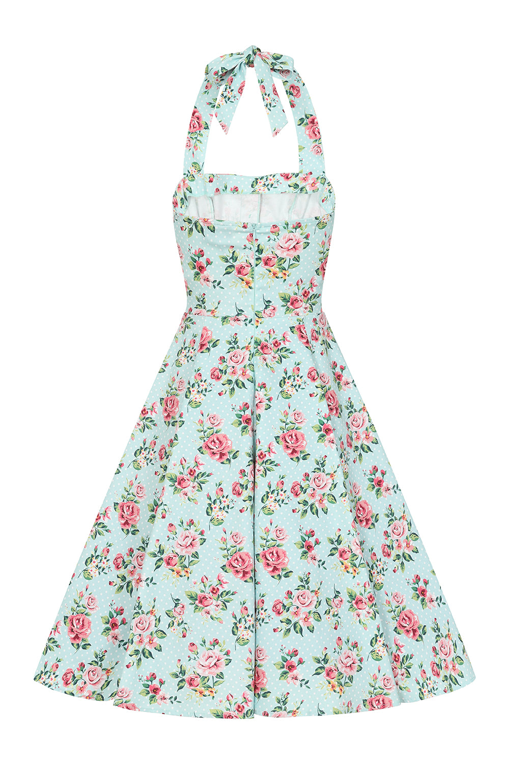 Heidi Floral Swing Dress by Hearts & Roses London