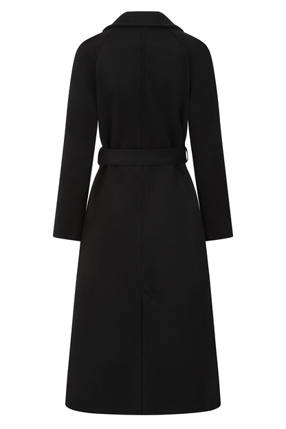 Janelle Black Coat by Hearts and Roses
