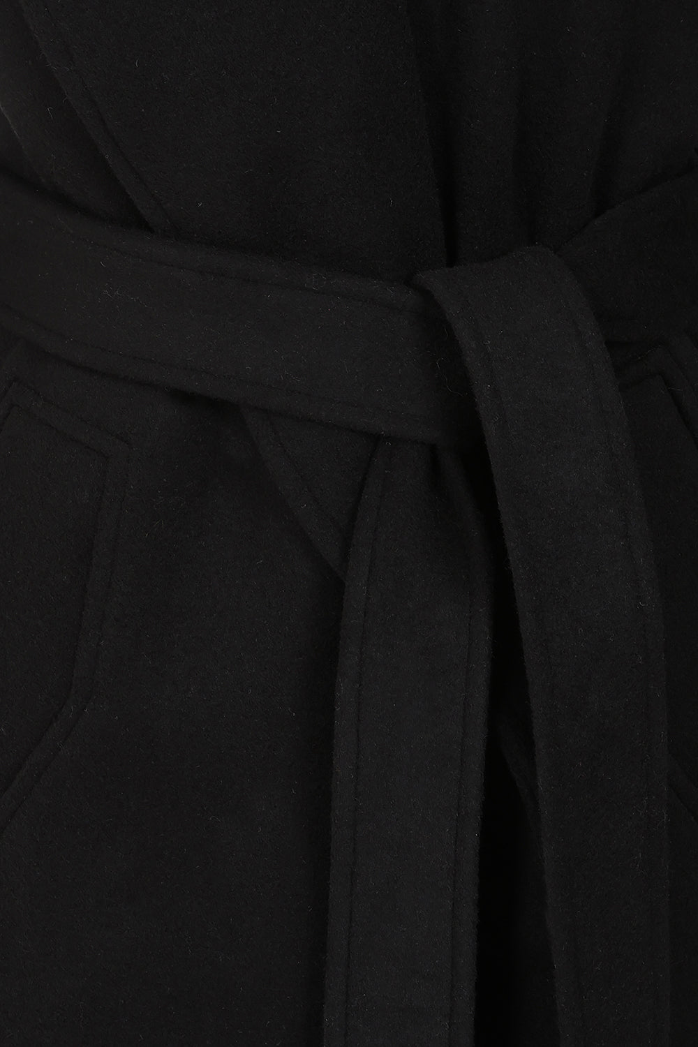 Janelle Black Coat by Hearts and Roses