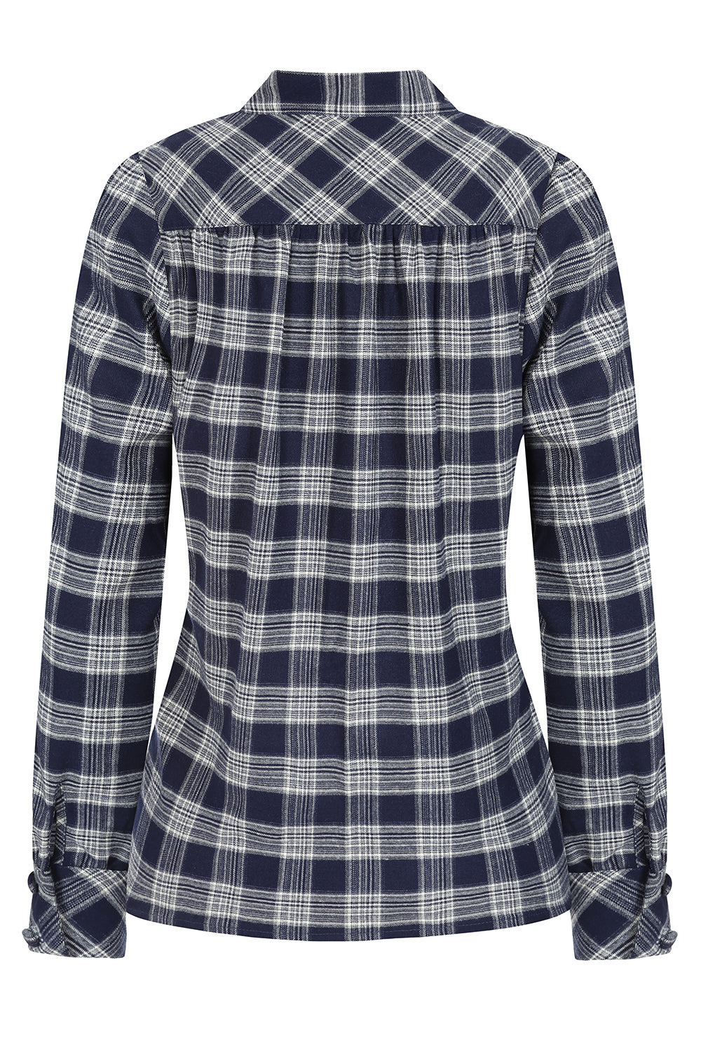 Jemima Tartan Blouse by Hearts and Roses