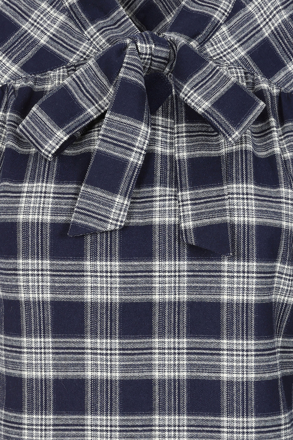 Jemima Tartan Blouse by Hearts and Roses