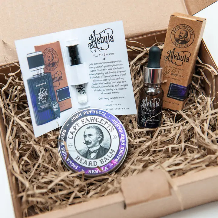 Nebula Beard Care Gift Set by Captain Fawcett