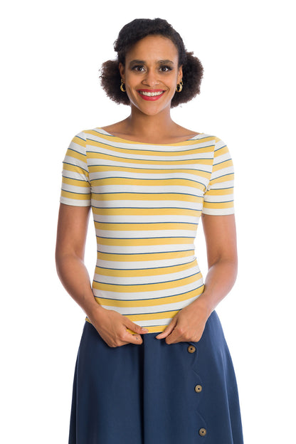 Kate Stripe Top by Banned