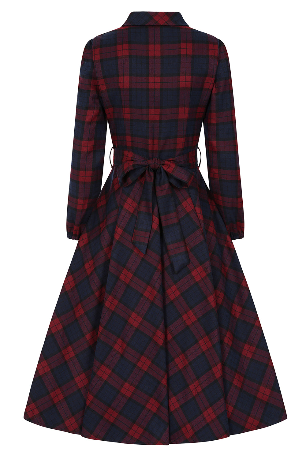 Kim Tartan Swing Dress by Hearts and Roses