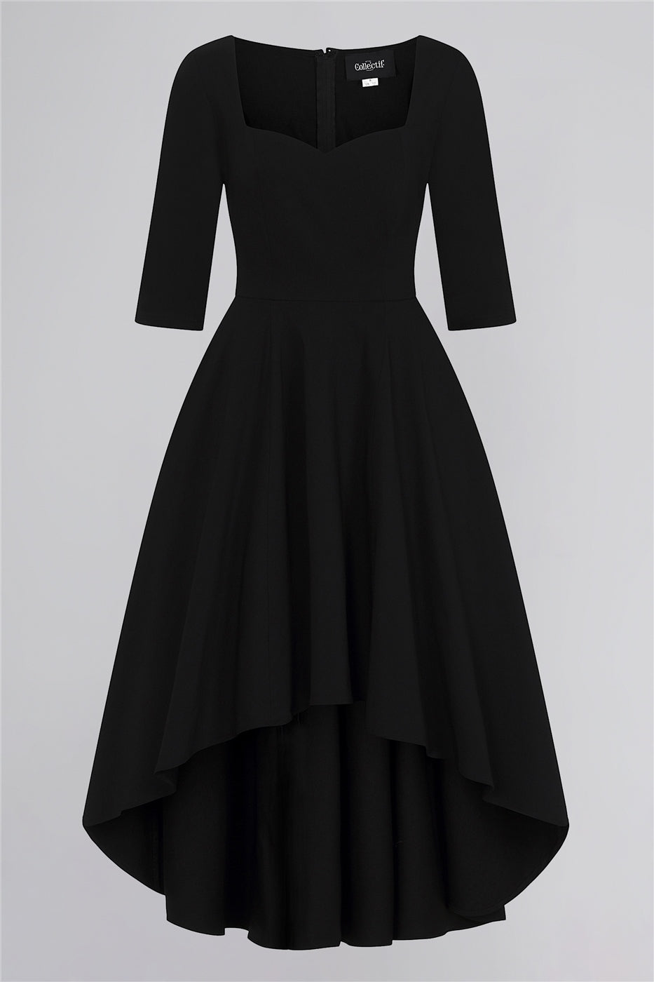 Lydia Dip Hem Dress by Collectif Lemonie Boutique Lydia Dip Hem Dress by Collectif Lemonie Boutique