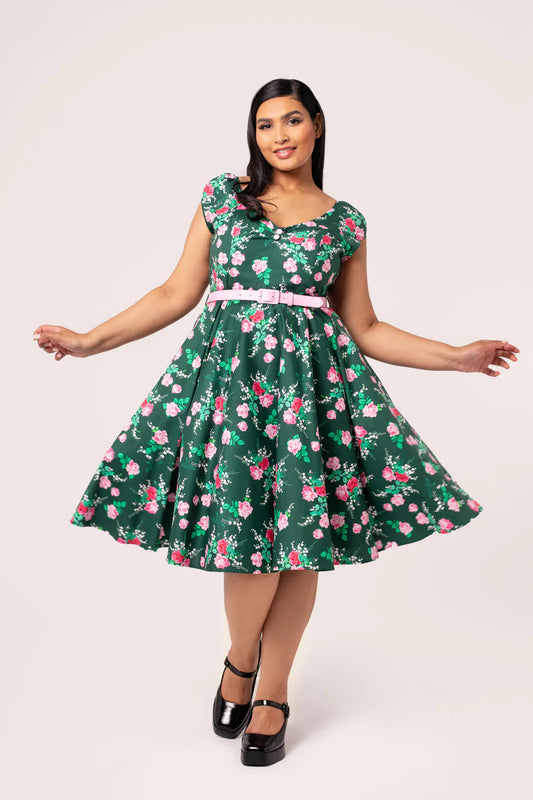 Mabel 50s Dress by Hell Bunny