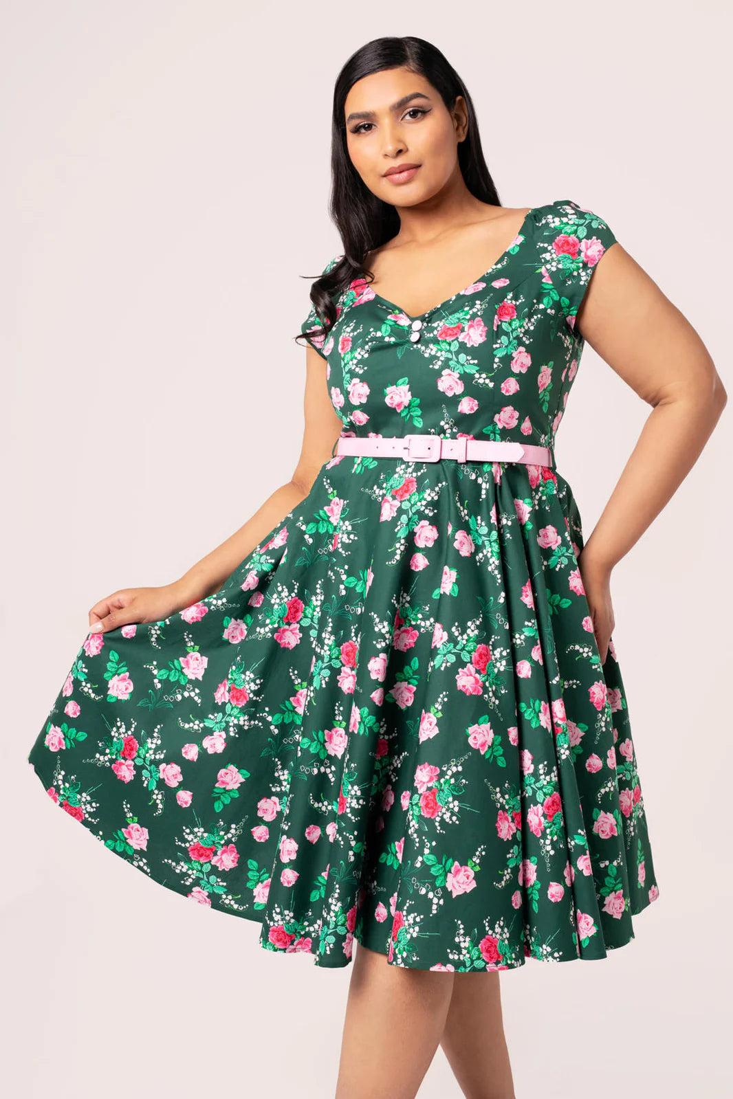 Mabel 50s Dress by Hell Bunny