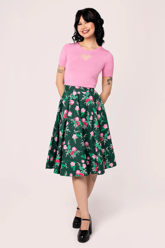 Mabel 50s Skirt by Hell Bunny